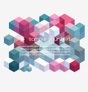 Abstract colorful geometric background N68