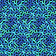 Vector seamless blue pattern in hipster style