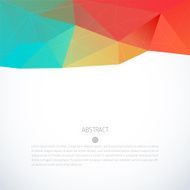 Vector geometric colorful background N12