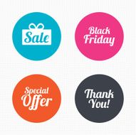 Sale icons Special offer symbols N2