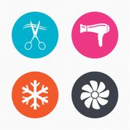 Hotel services icon Air conditioning Hairdryer N2