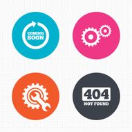 Coming soon icon Repair service tool and gear N14