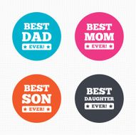 Best mom and dad son daughter icons N6