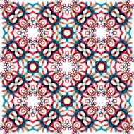 Seamless vector geometric abstract pattern Creative round shapes made of N96