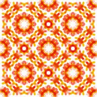 Seamless vector geometric abstract pattern Creative round shapes made of N100
