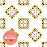 Vector colorful seamless geometric pattern Modern stylish abstract texture N34