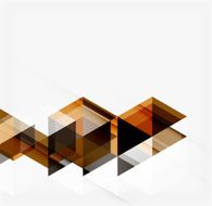 Abstract geometric background Modern overlapping triangles N418