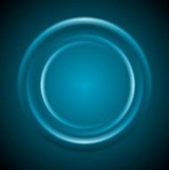 Background of abstract dark round shape
