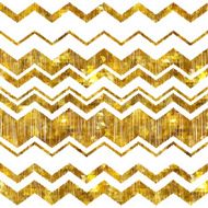 Golden mosaic zig zag abstract background