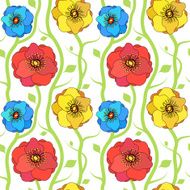 Spring floral pattern N8