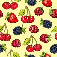 Berries pattern 3