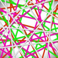 Colorful background with overlapping lines Vector illustration Eps10 N8