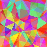 Abstract colorful polygonal background N3