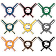 set of baseball crests