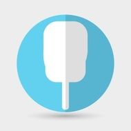 ice cream icon on a white background