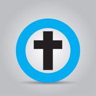 Icons Crosses logo vector illustration