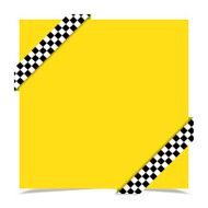 Taxi background vector illustration