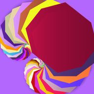 Abstract dynamic illustration N12