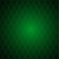 Green background with vector contours cubes