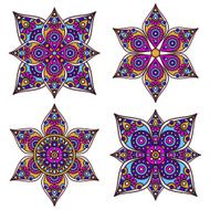 indian mandala set