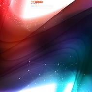 Vector abstract background design wavy N3