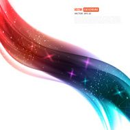 Vector abstract background design wavy N4