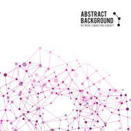 Abstract background network connect concept - vector illustratio