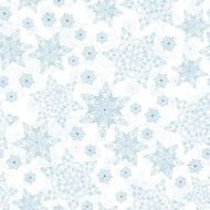 Seamless winter background with snowflakes N2