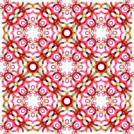 Seamless vector geometric abstract pattern Creative round shapes made of N107