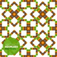 Vector colorful seamless geometric pattern Modern stylish abstract texture N39