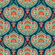 Oriental seamless paisley wallpaper pattern N3