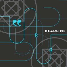 Vector blue lines on a beautiful gray background