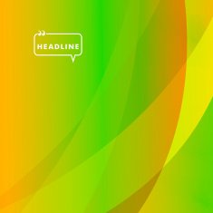 Abstract bright picture of green colored particles