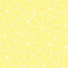 Lemon fruit abstract background vector illustration