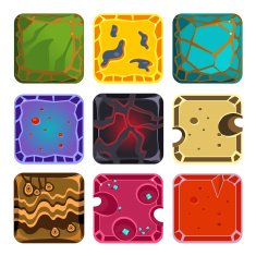 Different Materials and Textures for the Game N6