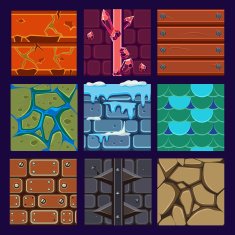 Different Materials and Textures for the Game N7