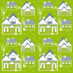 Christmas seamless winter pattern background