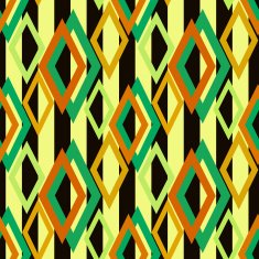 Seamless rhombus retro pattern background geometric abstract