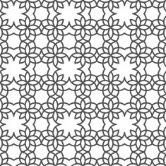 Delicate seamless pattern in arabic style
