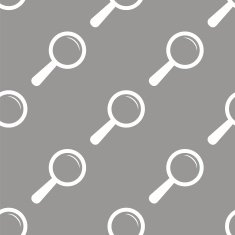 Magnifying glass seamless pattern