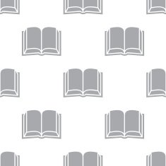 New Book seamless pattern