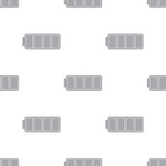 New Battery seamless pattern