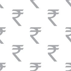 New Rupee seamless pattern