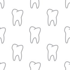 New Tooth seamless pattern