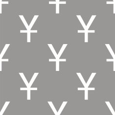 Yen seamless pattern