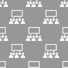 Theater seamless pattern