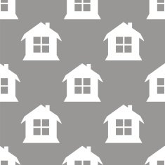 House seamless pattern N4