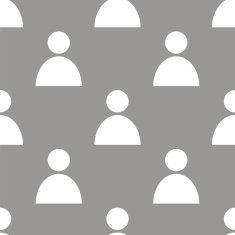 People seamless pattern N3