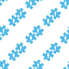 Love puzzle seamless pattern N2