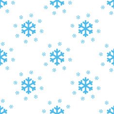 Snow seamless pattern N3